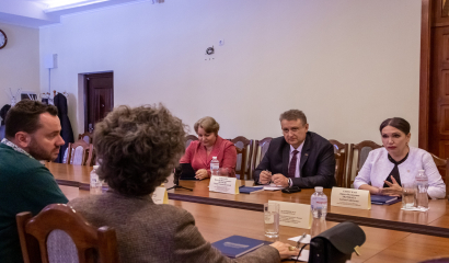 Встреча руководства ПГУ с послом Франции