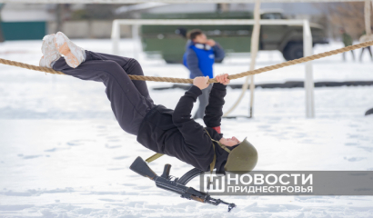 Военно-спортивные испытания «Рубеж» прошли в Тирасполе